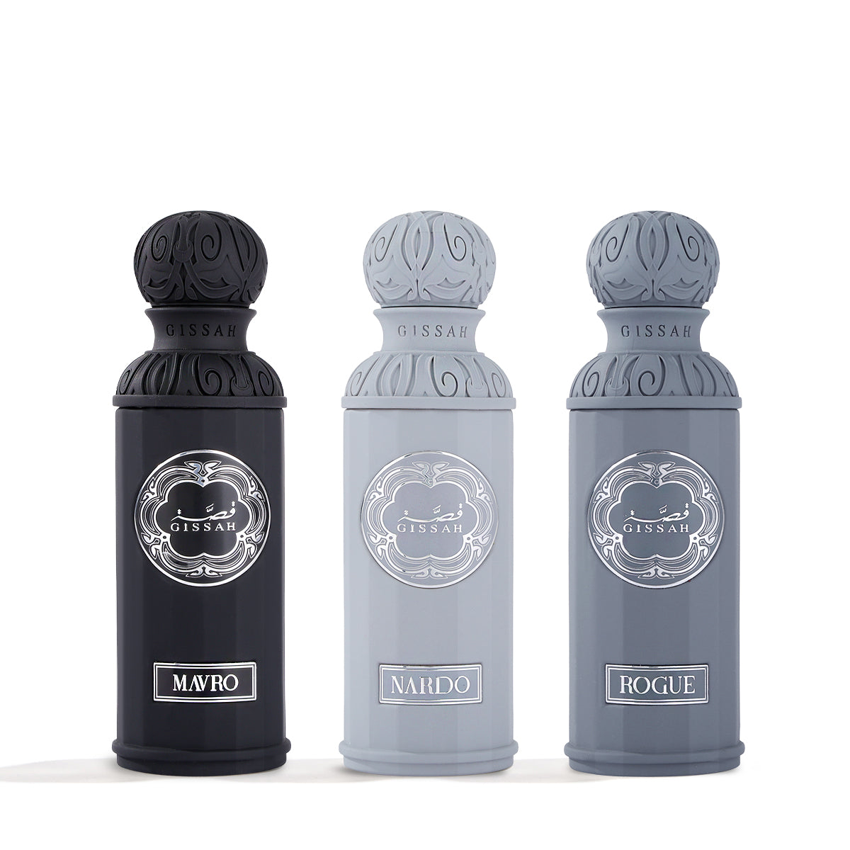 مجموعة Gissah Graphite الفاخرة – 3 عطور أصلية